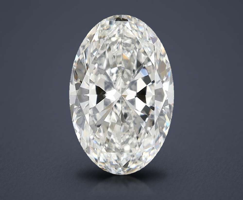 0.80 Carat Oval Natural Diamond