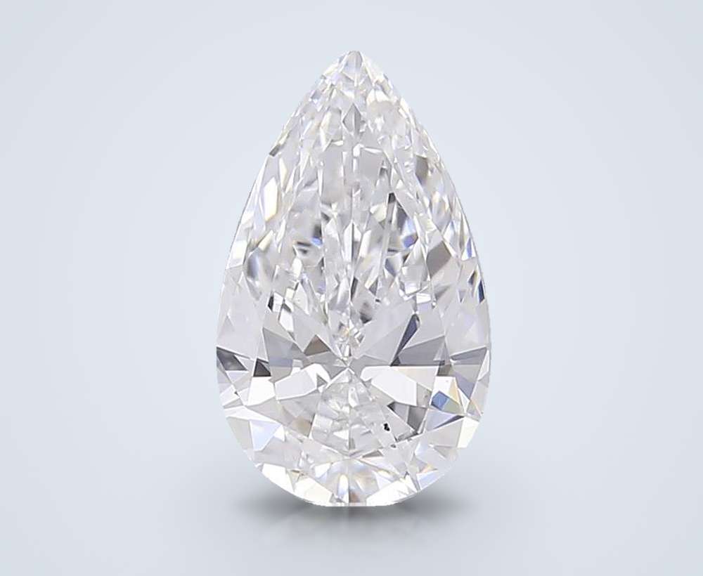 0.54 Carat Pear Lab Diamond