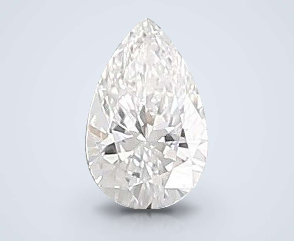 0.32 Carat Pear Lab Diamond