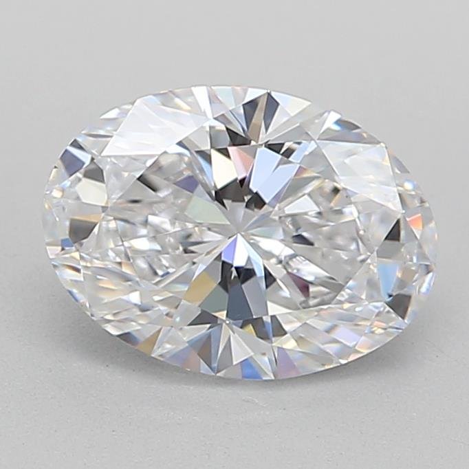 0.98ct D VS1 Rare Carat Ideal Cut Oval Lab Grown Diamond