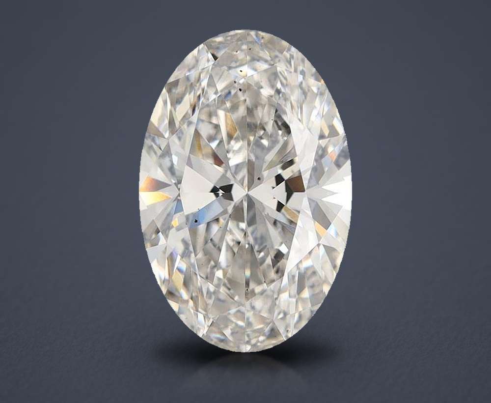 4.09 Carat Oval Lab Diamond