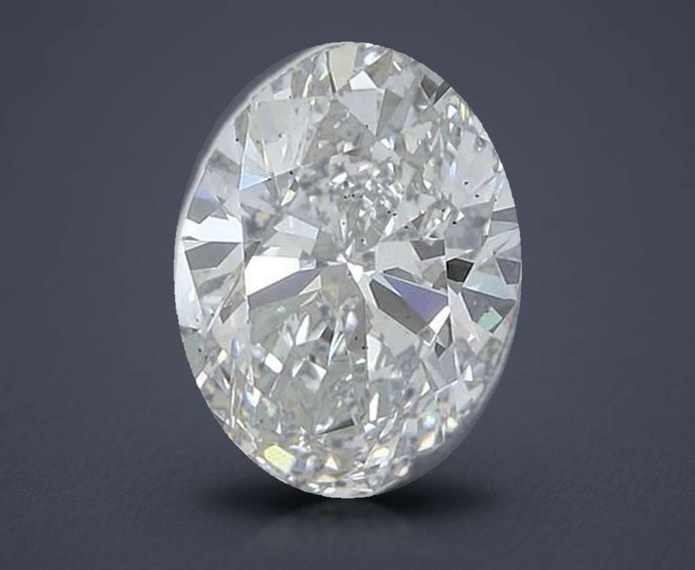 2.60 Carat Oval Lab Diamond