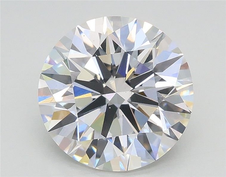 2.51ct F VS1 Rare Carat Ideal Cut Round Lab Grown Diamond