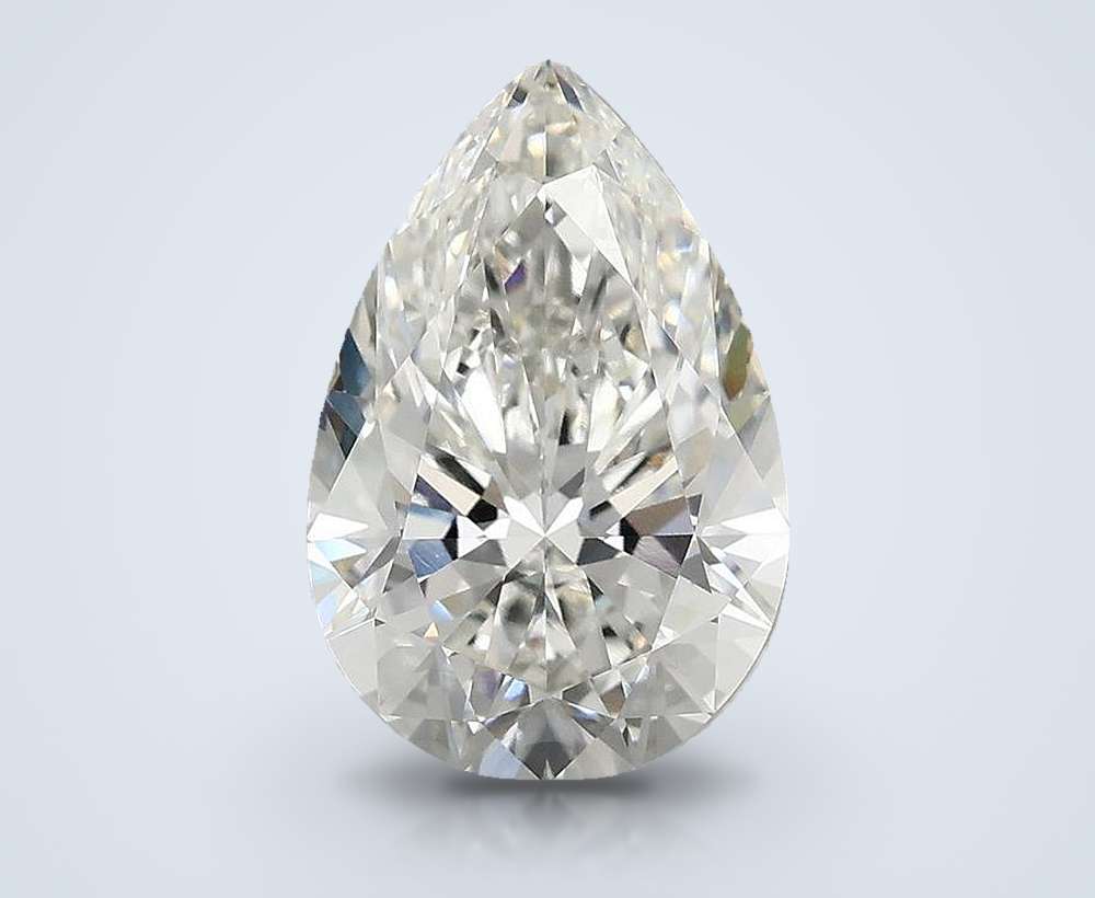 3.00 Carat Pear Lab Diamond