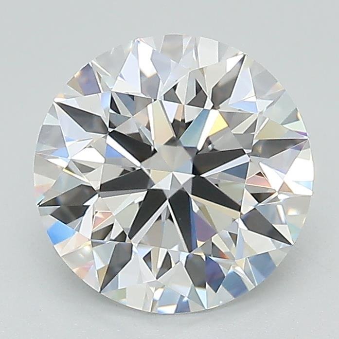 2.03ct D VS2 Rare Carat Ideal Cut Round Lab Grown Diamond