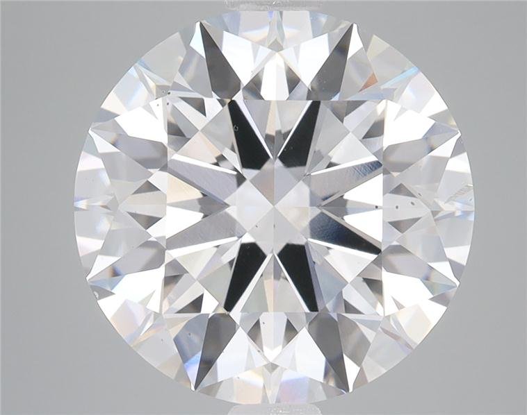 7.29ct E SI1 Rare Carat Ideal Cut Round Lab Grown Diamond