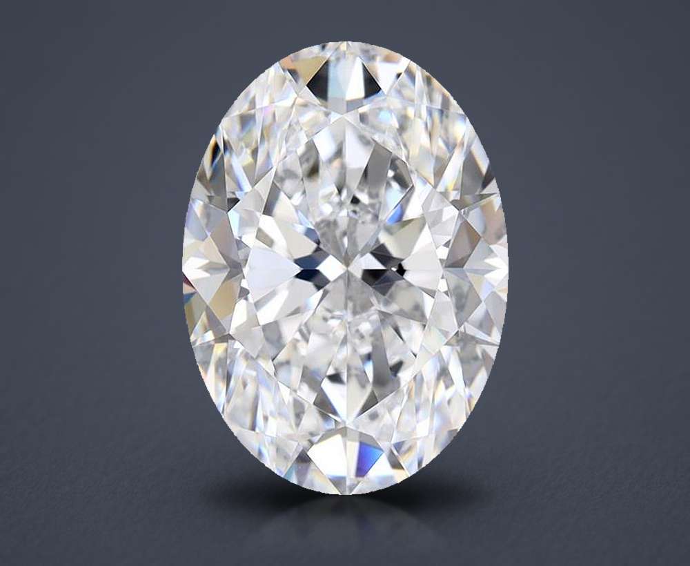 2.50 Carat Oval Natural Diamond