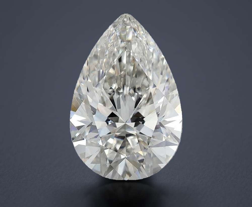 2.71 Carat Pear Lab Diamond