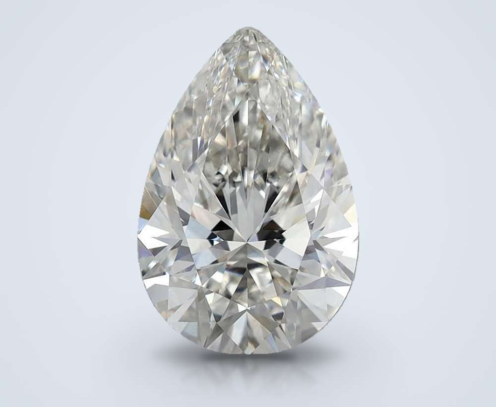 2.71 Carat Pear Lab Diamond