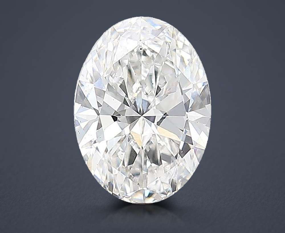 2.00 Carat Oval Lab Diamond
