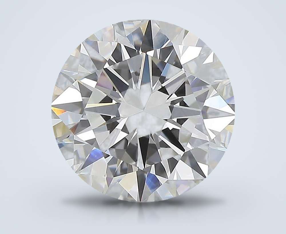 3.47 Carat Round Lab Diamond