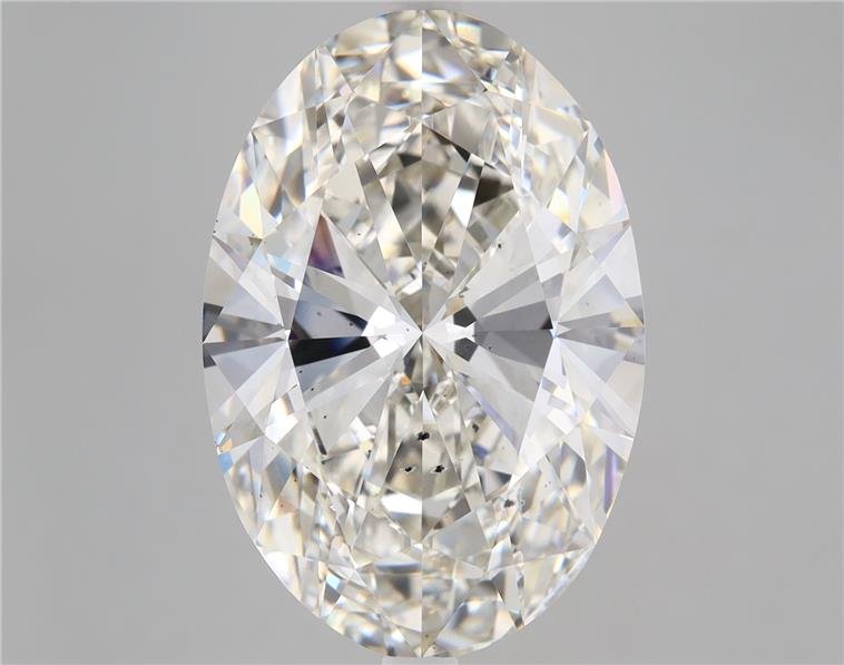 11.27ct I SI1 Rare Carat Ideal Cut Oval Lab Grown Diamond