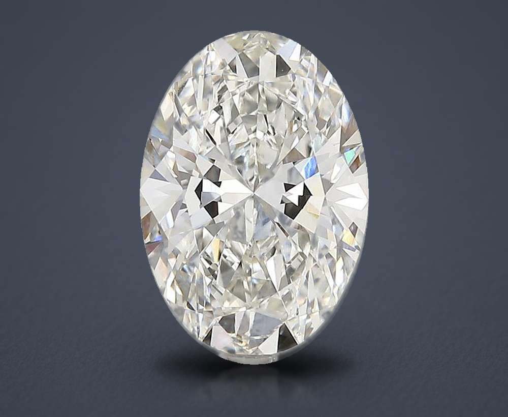 3.05 Carat Oval Lab Diamond