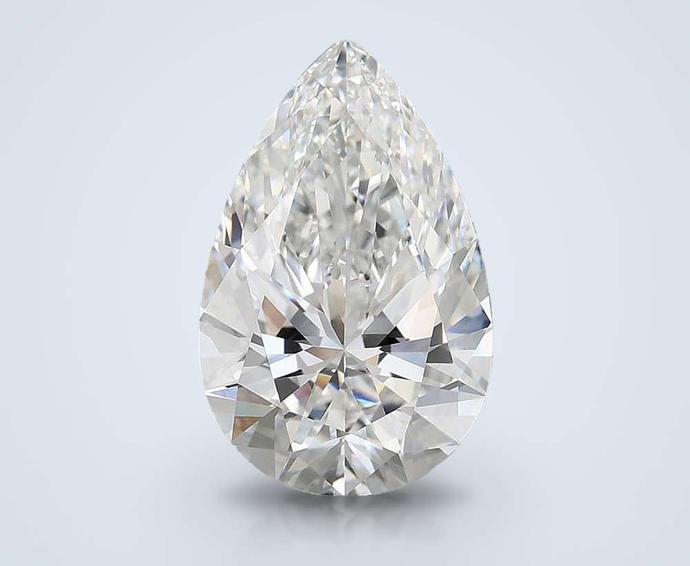3.59 Carat Pear Lab Diamond