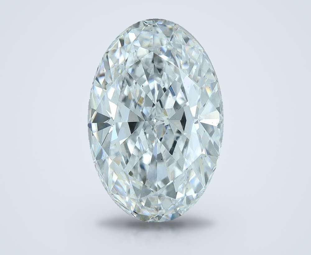 3.46 Carat Oval Lab Diamond