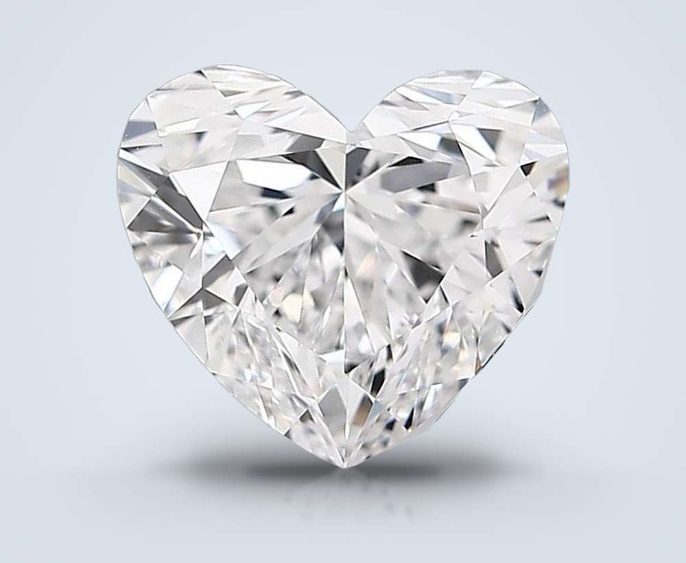 4.21 Carat Heart Lab Diamond