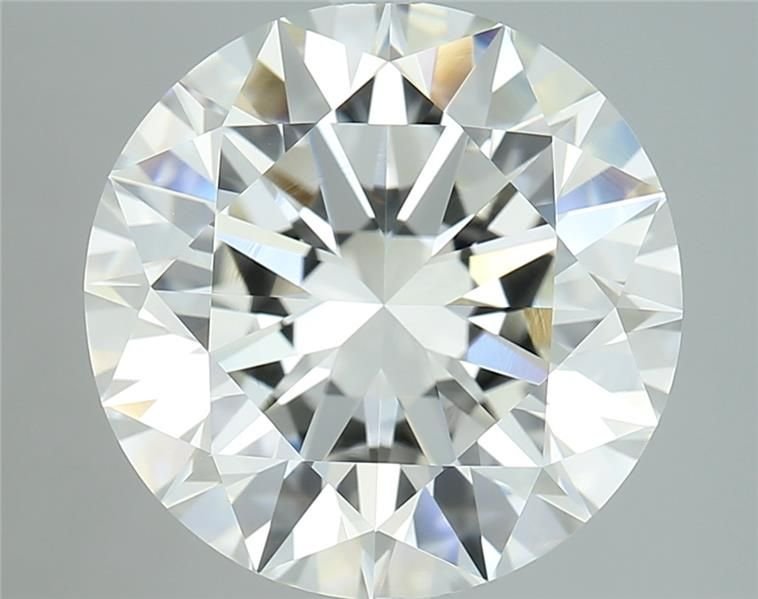 5.01ct I VVS2 Rare Carat Ideal Cut Round Diamond