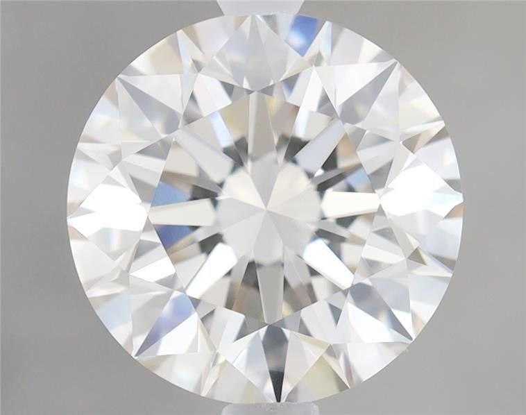 2.70ct J IF Rare Carat Ideal Cut Round Diamond