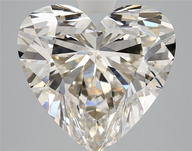 4.11ct J VS1 Rare Carat Ideal Cut Heart Lab Grown Diamond