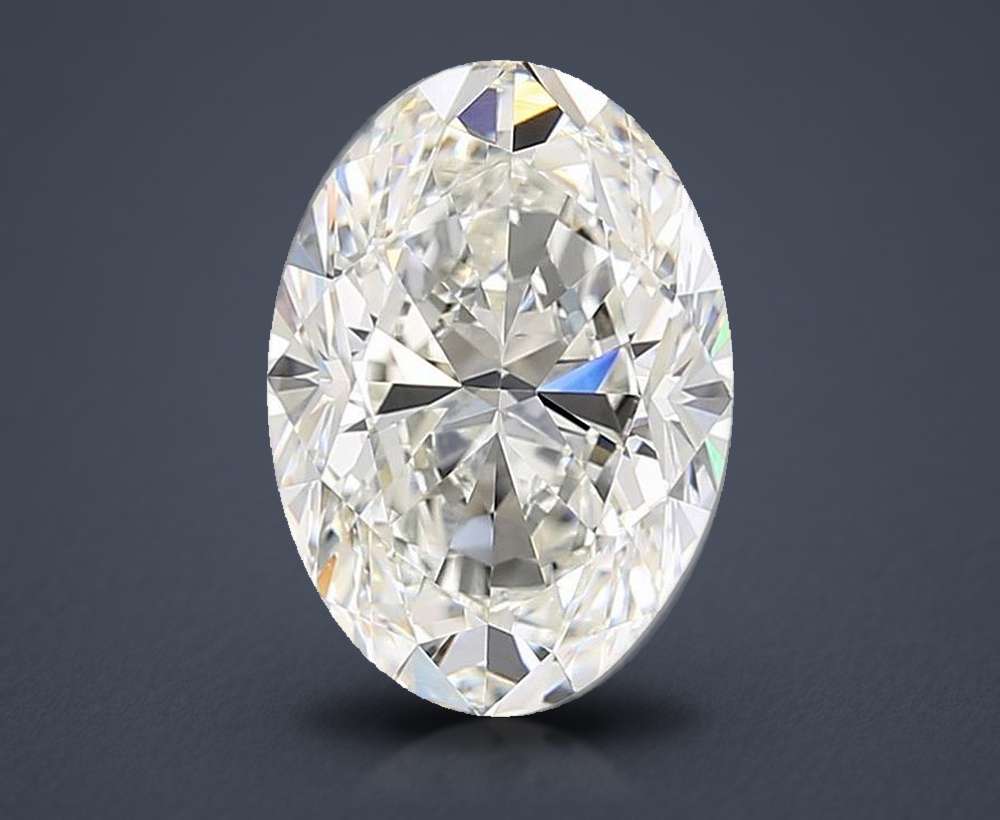 4.01 Carat Oval Natural Diamond