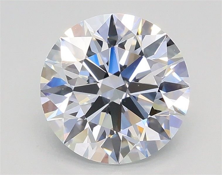 1.57ct F IF Rare Carat Ideal Cut Round Lab Grown Diamond