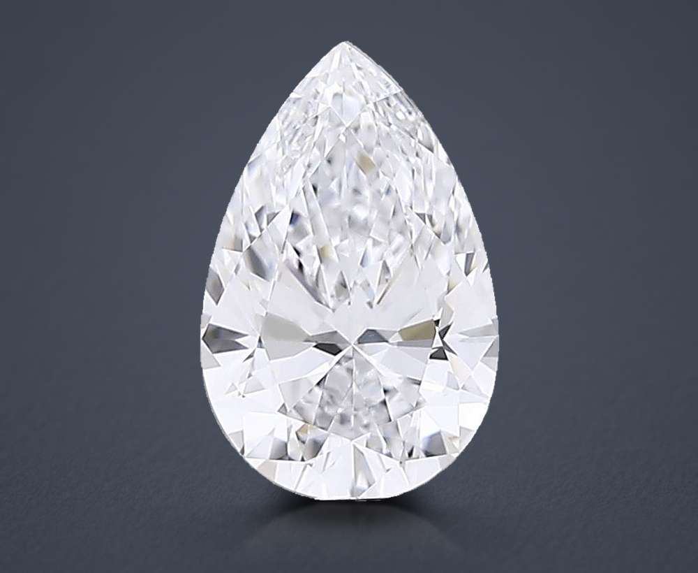 1.48 Carat Pear Lab Diamond
