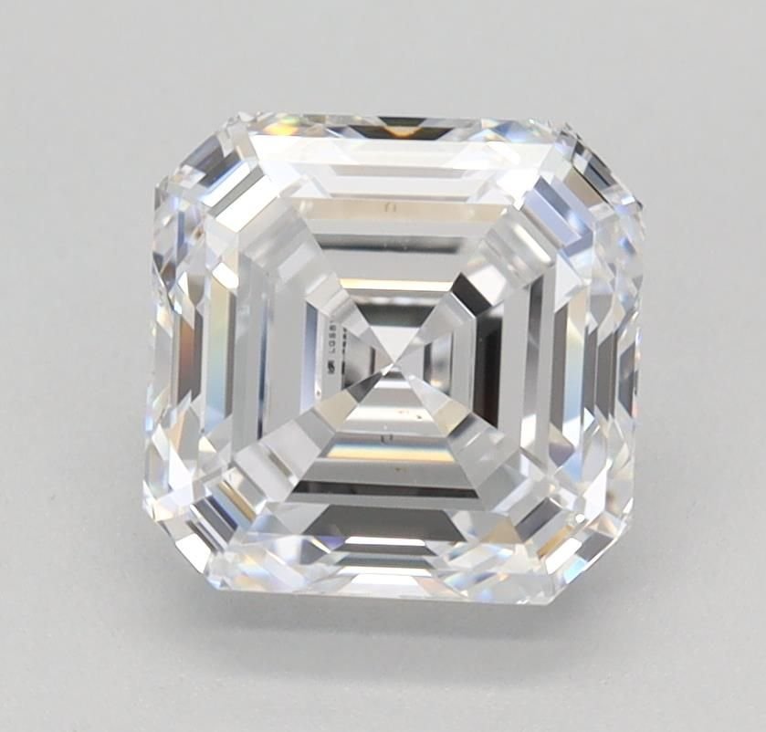 1.51ct D VS1 Rare Carat Ideal Cut Asscher Lab Grown Diamond