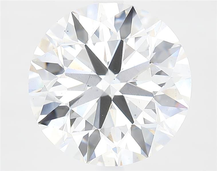 6.52ct F VS2 Ideal Cut Round Lab Grown Diamond