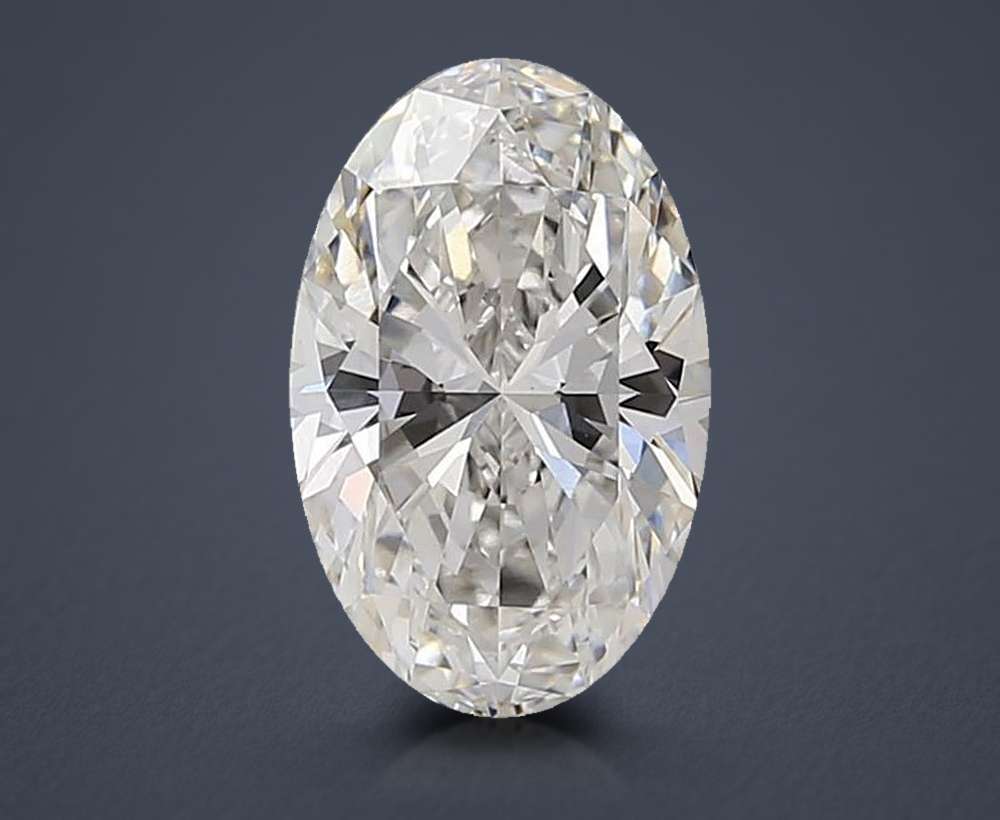 2.00 Carat Oval Lab Diamond