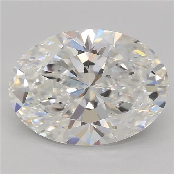 2.54ct E VS1 Rare Carat Ideal Cut Oval Lab Grown Diamond