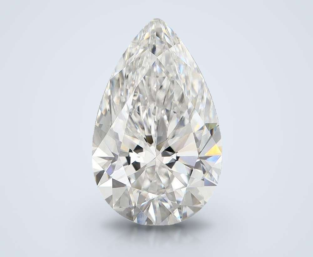 5.10 Carat Pear Lab Diamond
