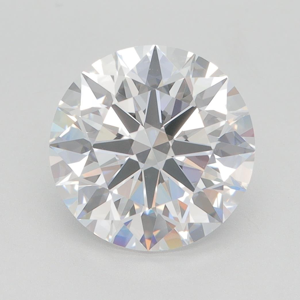 3.26ct E VVS1 Rare Carat Ideal Cut Round Lab Grown Diamond