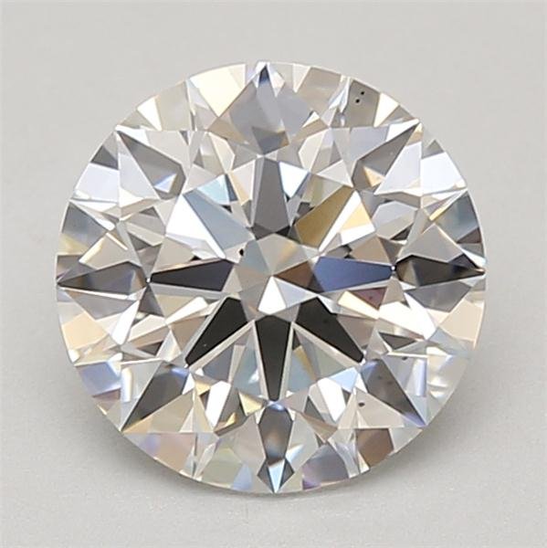 2.52ct E VS2 Rare Carat Ideal Cut Round Lab Grown Diamond