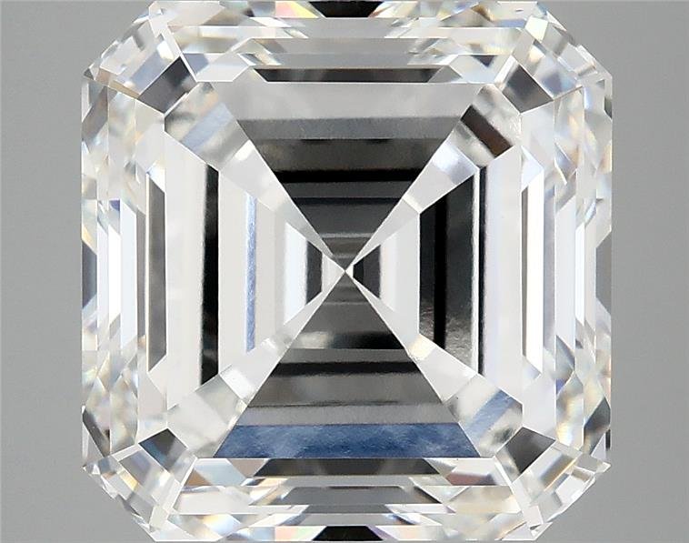 8.06ct F VVS2 Excellent Cut Asscher Lab Grown Diamond