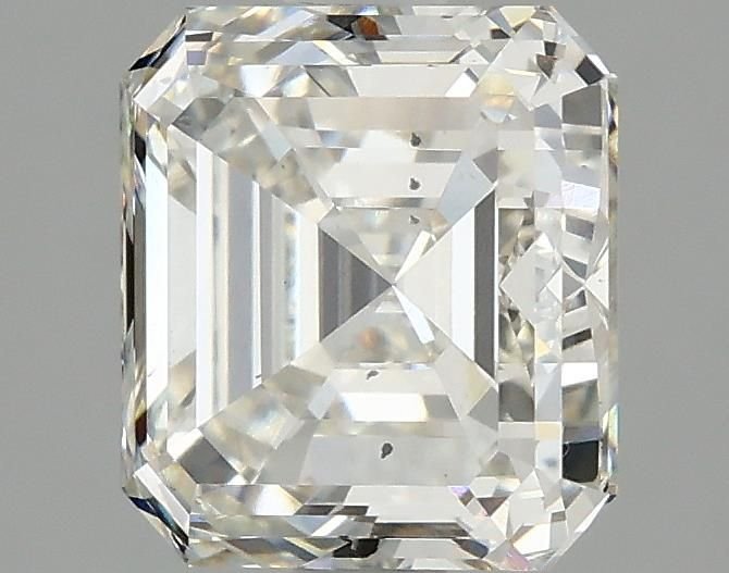 2.62ct H SI1 Excellent Cut Asscher Lab Grown Diamond