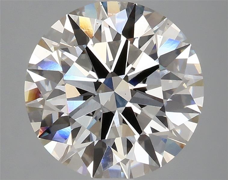 3.76ct H VS1 Rare Carat Ideal Cut Round Lab Grown Diamond