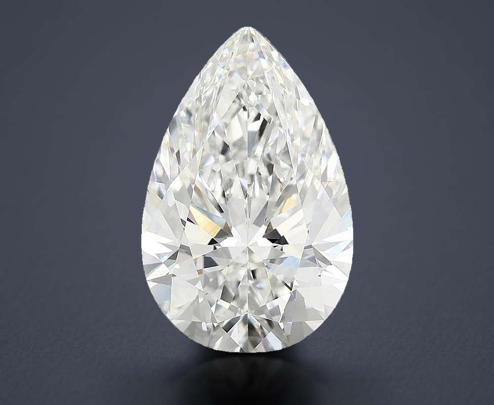 6.20 Carat Pear Lab Diamond