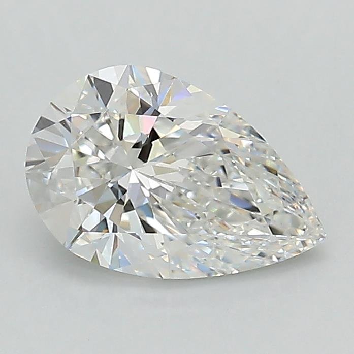 1.04ct F VVS1 Rare Carat Ideal Cut Pear Lab Grown Diamond