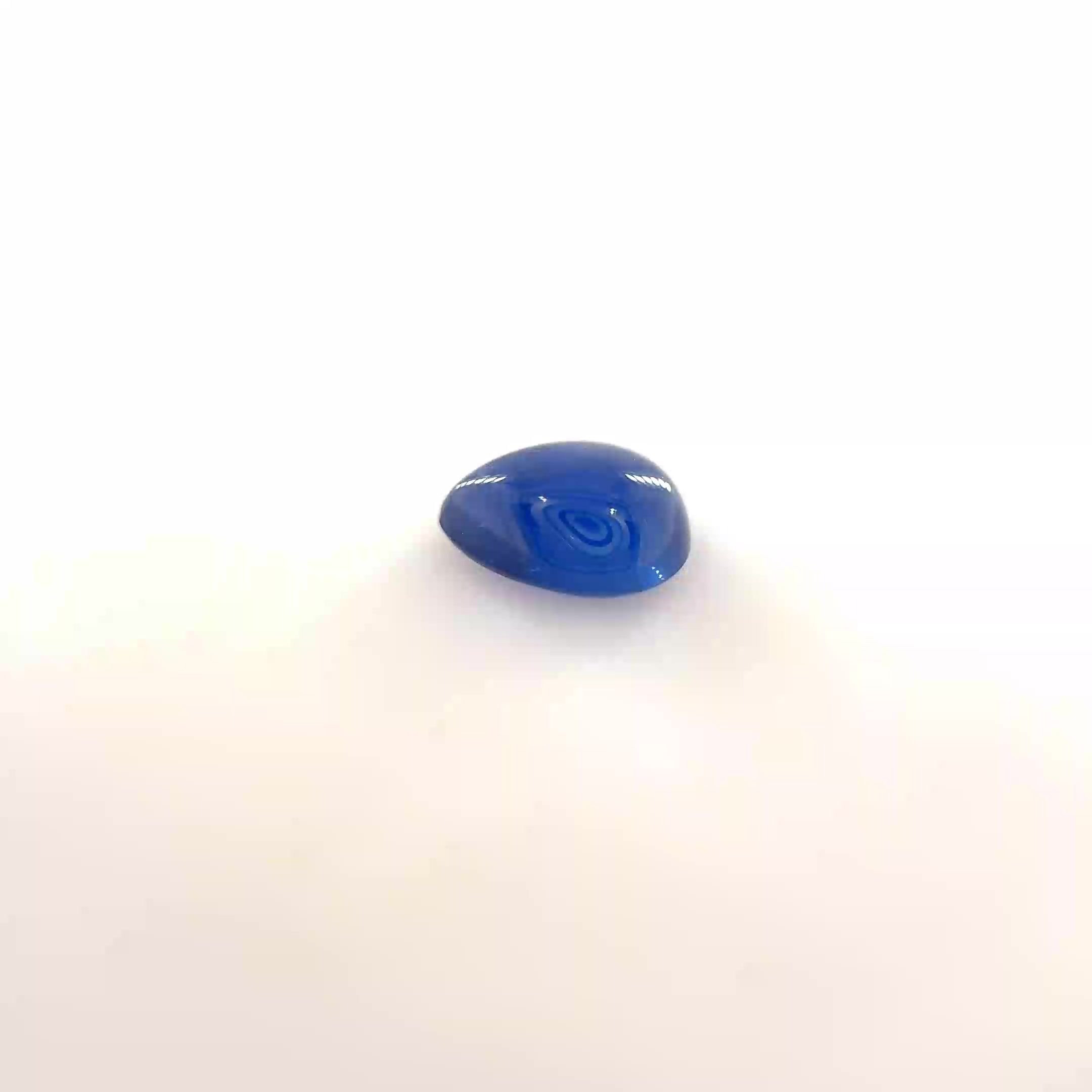 0.96 Carat Light Blue Pear Sapphire