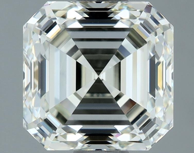 2.06ct J IF Very Good Cut Asscher Diamond