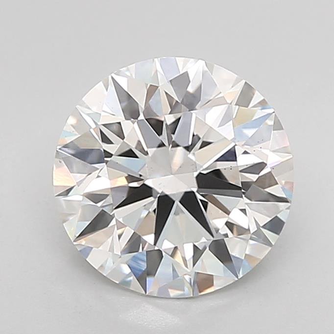 2.04ct F VS2 Rare Carat Ideal Cut Round Lab Grown Diamond