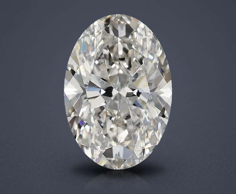1.57 Carat Oval Lab Diamond