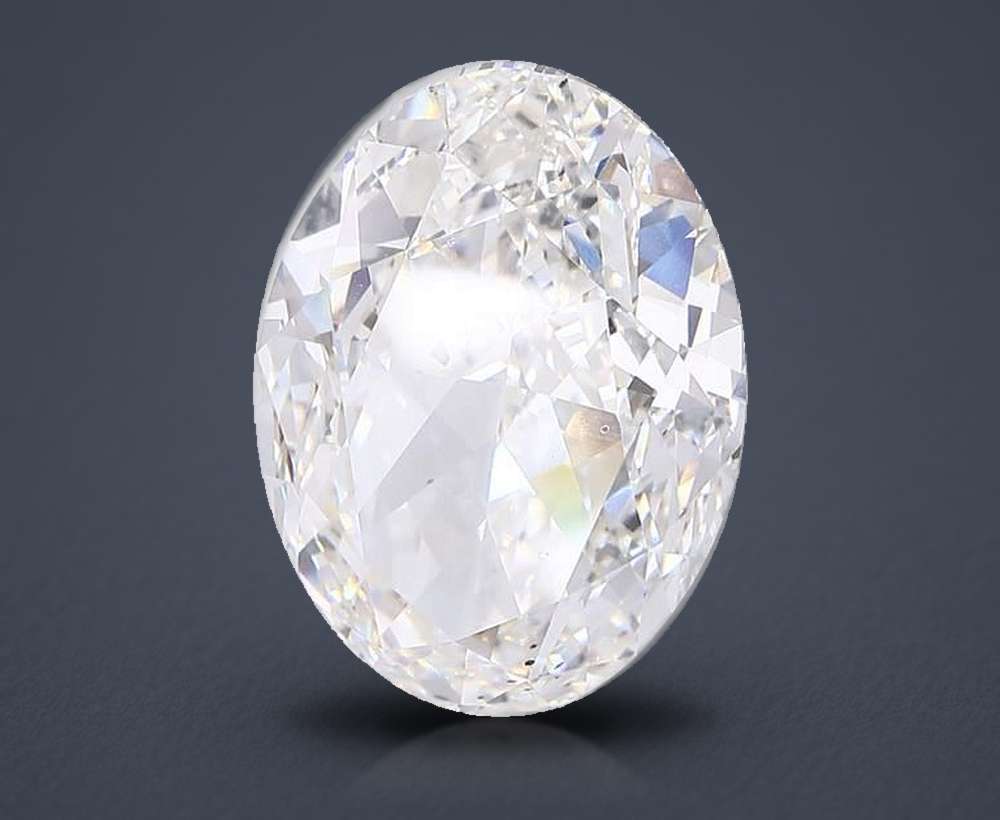 43.72 Carat Oval Lab Diamond