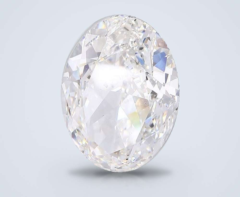 43.72 Carat Oval Lab Diamond