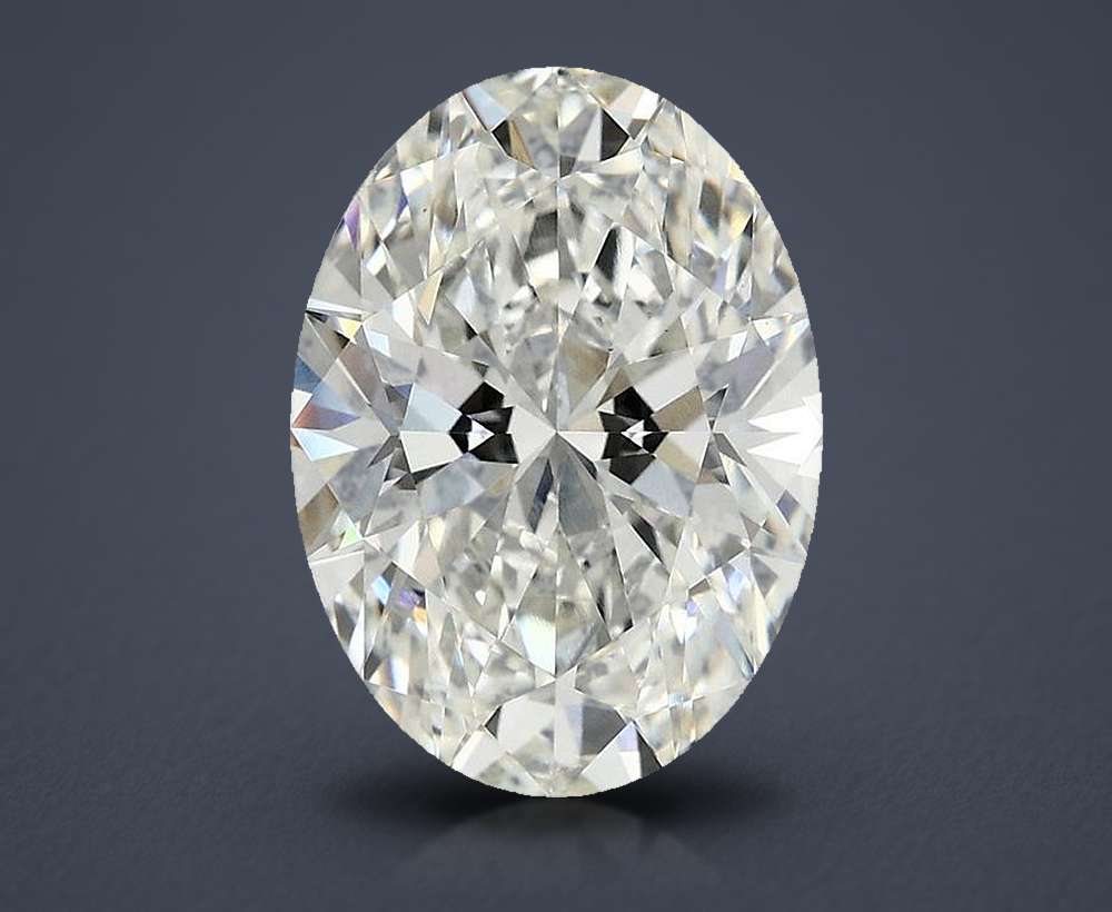 3.75 Carat Oval Lab Diamond