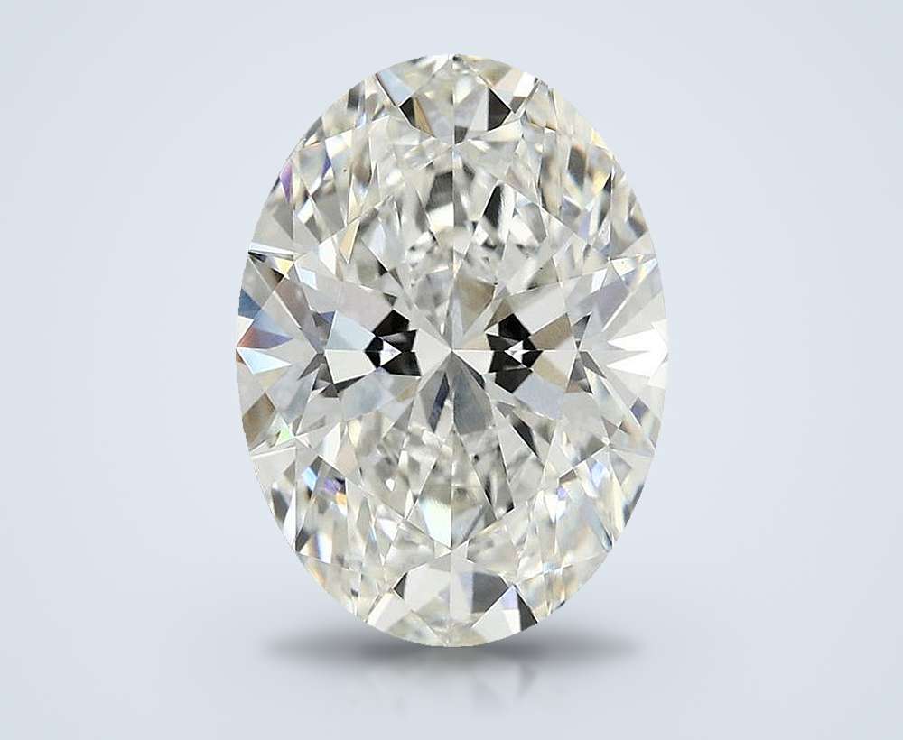 3.75 Carat Oval Lab Diamond