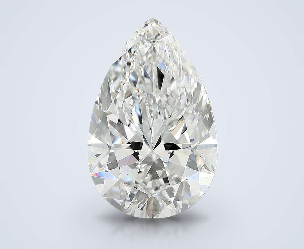 5.41 Carat Pear Lab Diamond