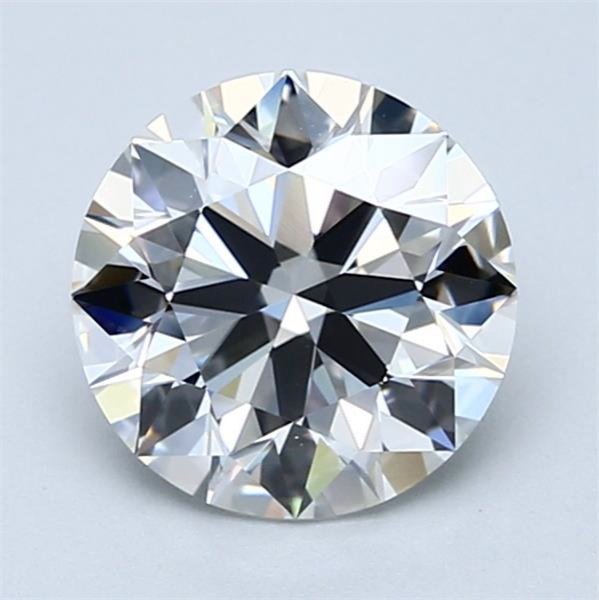 1.90ct F IF Rare Carat Ideal Cut Round Diamond