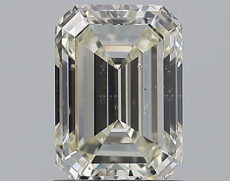 1.29ct K SI2 Rare Carat Ideal Cut Emerald Diamond