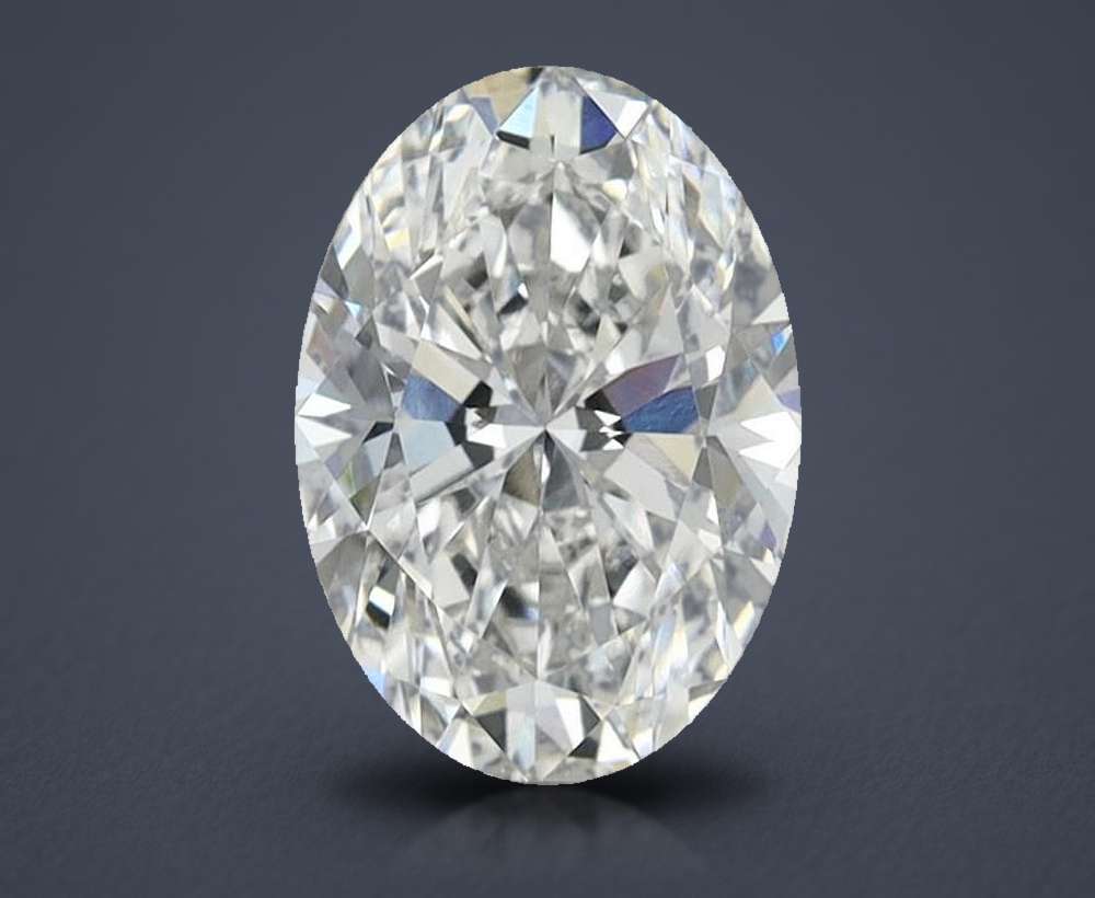 1.46 Carat Oval Lab Diamond